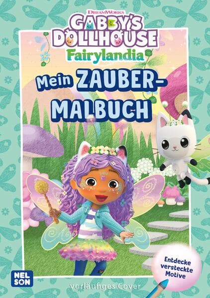 Gabby's Dollhouse: Mein Zaubermalbuch