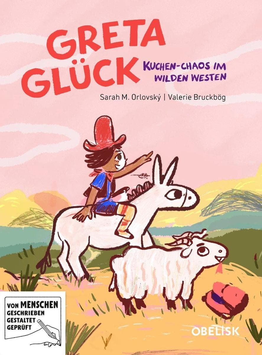 Greta Glück: Kuchen-Chaos im Wilden Westen. Ein herrlich turbulentes Comic-Abenteuer