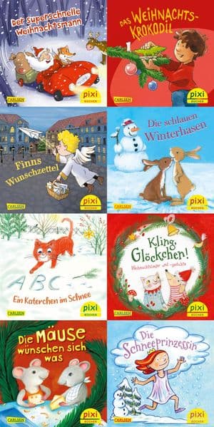 Pixi-Weihnachts-8er-Set 41: Pixis Weihnachtszauber (8x1 Exemplar)