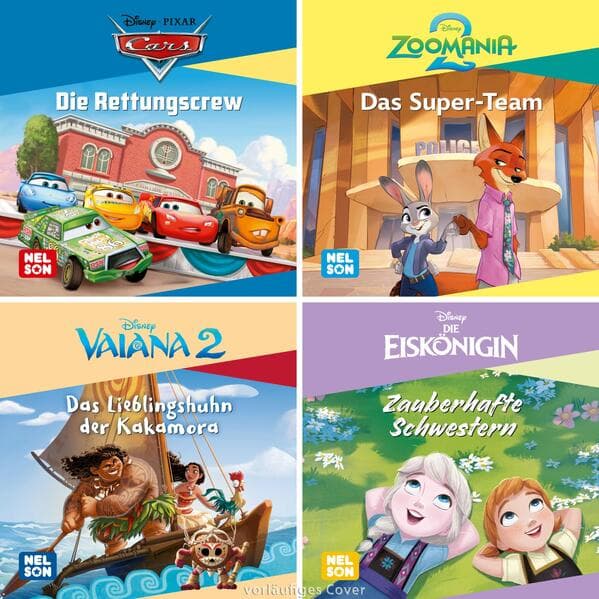 4er-Set Maxi-Mini 62: Disney