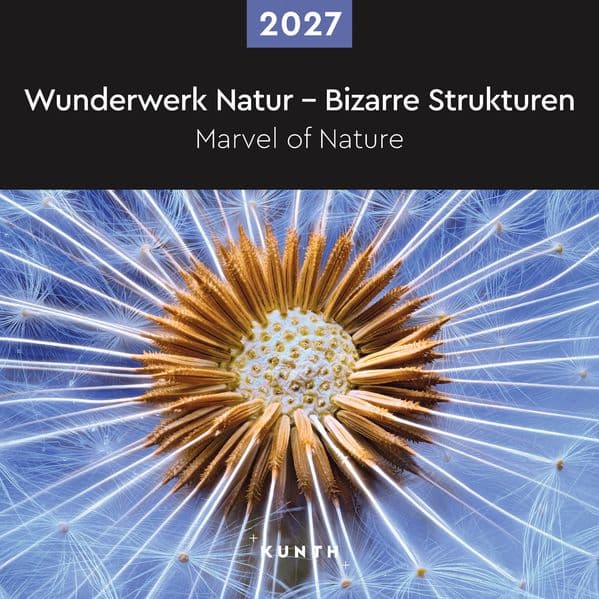 Wunderwerk Natur - Bizarre Strukturen - KUNTH Broschurkalender 2027