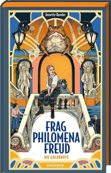Frag Philomena Freud: 2. Fall: Die Goldkröte. Historischer Jugendkrimi ab 12 über eine mutige Amateurdetektivin, rätselhafte Spuren & gefährliche Ermittlungen im Wien der 1920er