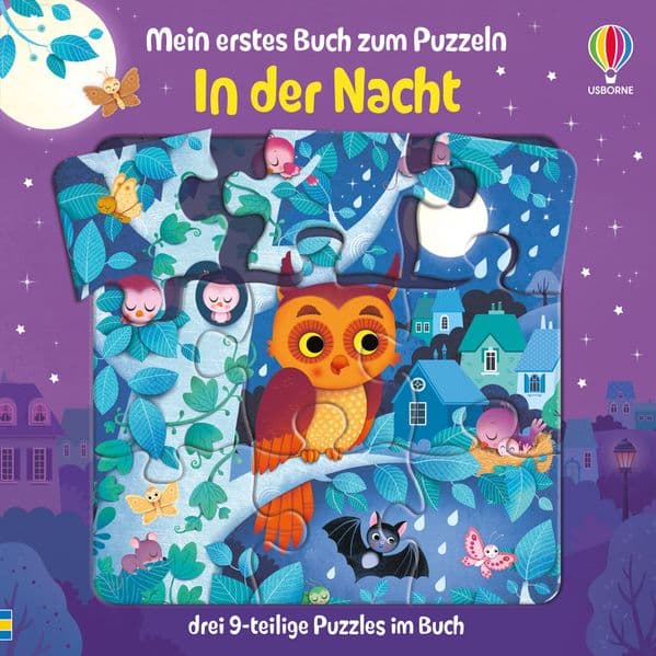 Mein erstes Buch zum Puzzeln: In der Nacht