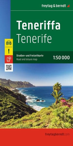 freytag & berndt Straßenkarte Teneriffa 1:50.000
