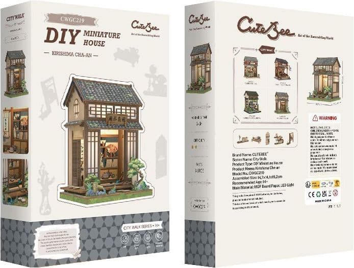 Book Nook Miniature House - Kirishima Cha-an