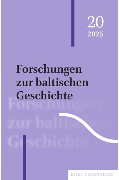 Forschungen zur baltischen Geschichte