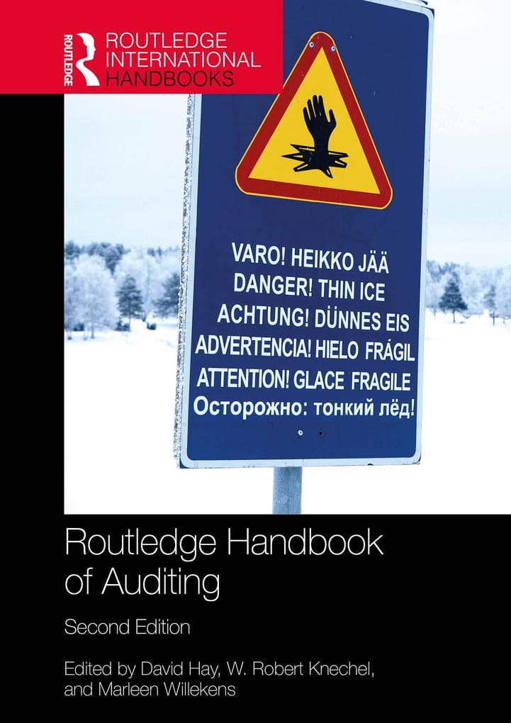 Routledge Handbook of Auditing