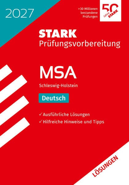 STARK Lösungen zu Deutsch - MSA 2027 Schleswig-Holstein - Prüfungsvorbereitung