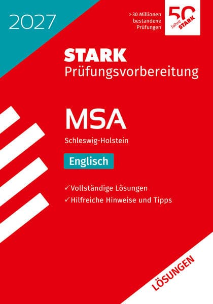 STARK Lösungen zu Englisch - MSA 2027 Schleswig-Holstein - Prüfungsvorbereitung