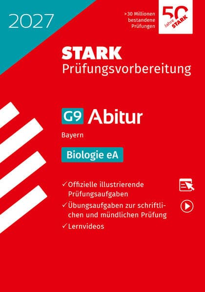 STARK Biologie eA - Abitur 2027 Bayern - Prüfungsvorbereitung