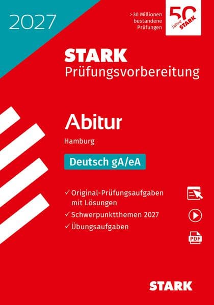 STARK Deutsch - Abitur 2027 Hamburg - Prüfungsvorbereitung