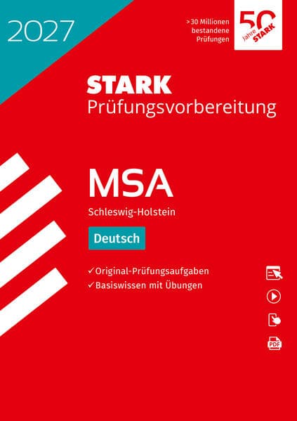 STARK Deutsch - MSA 2027 Schleswig-Holstein - Prüfungsvorbereitung