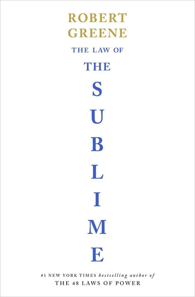 The Law of the Sublime