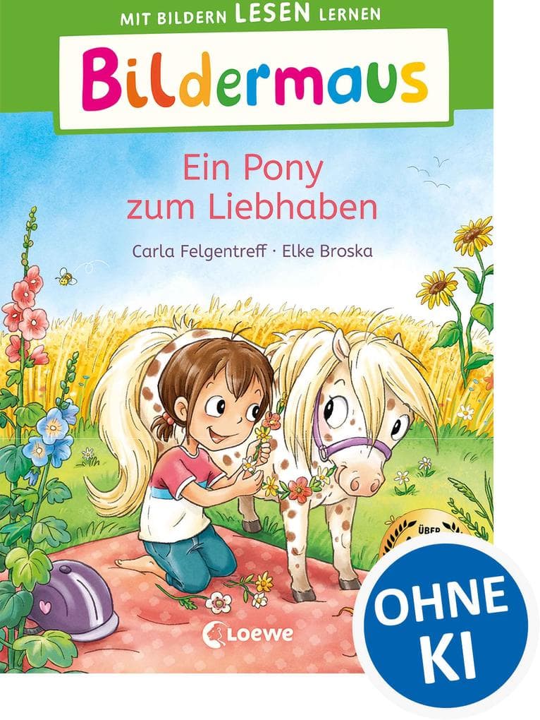 Bildermaus - Ein Pony zum Liebhaben: Mit Bildern lesen lernen - Ideal für die Vorschule und Leseanfänger ab 5 Jahren - Mit Leselernschrift ABeZeh