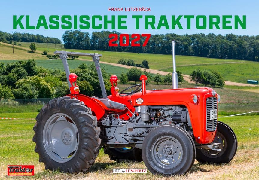 Klassische Traktoren 2027 - Mittelformat-Kalender