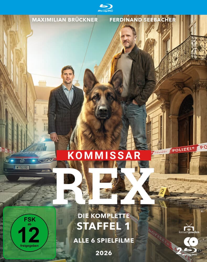 Kommissar Rex (2026).Staffel.1,3 Blu-ray