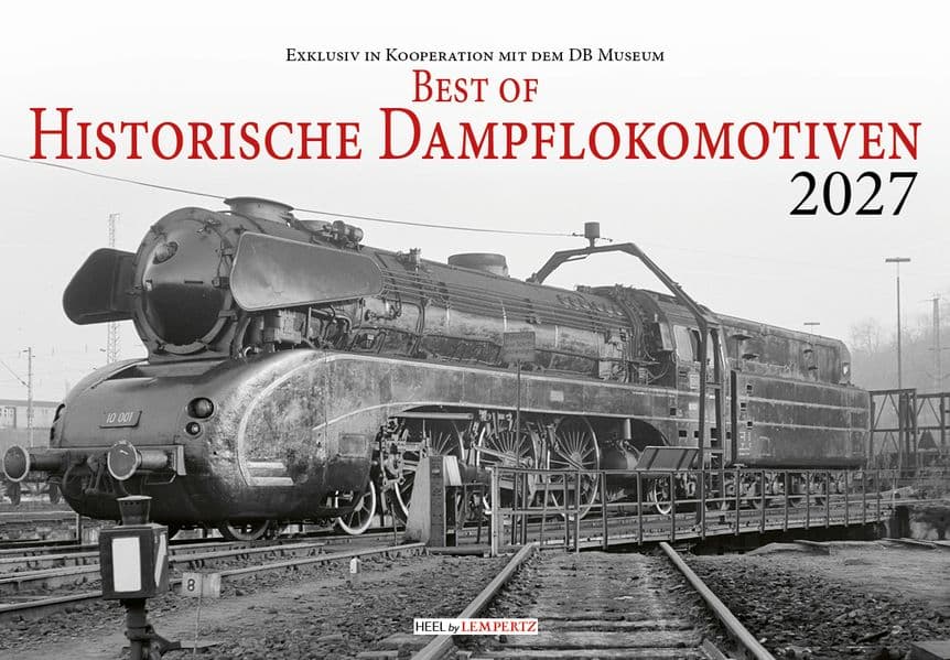 Historische Dampflokomotiven Kalender 2027