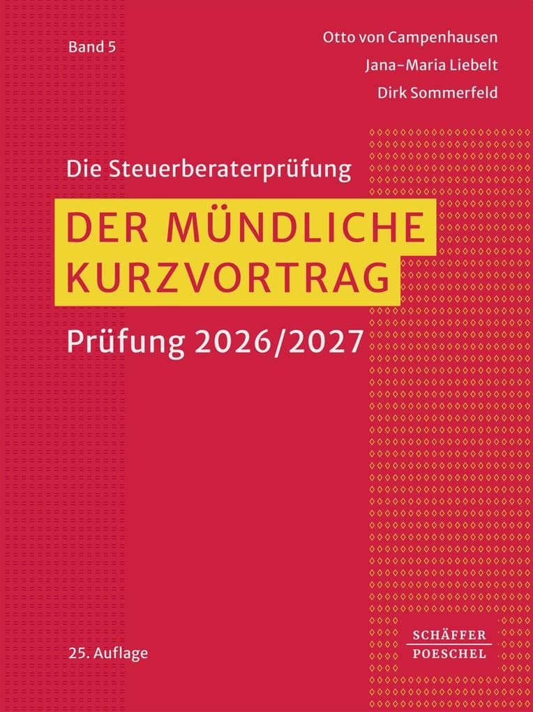 Der mündliche Kurzvortrag