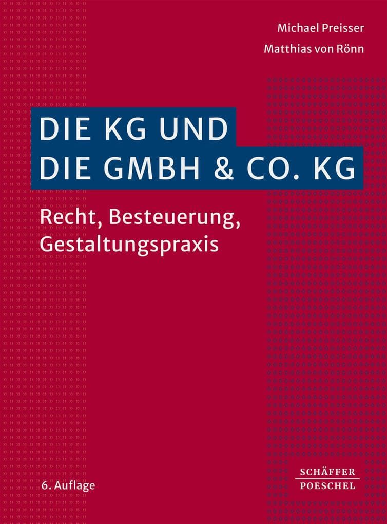 Die KG und die GmbH & Co. KG