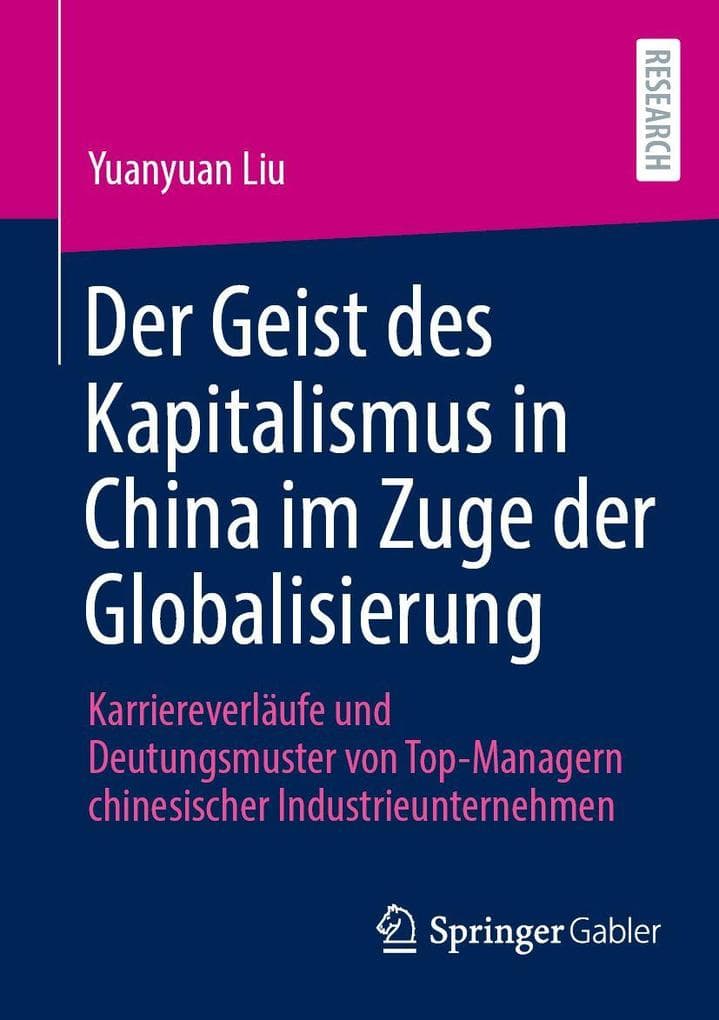 Der Geist des Kapitalismus in China im Zuge der Globalisierung