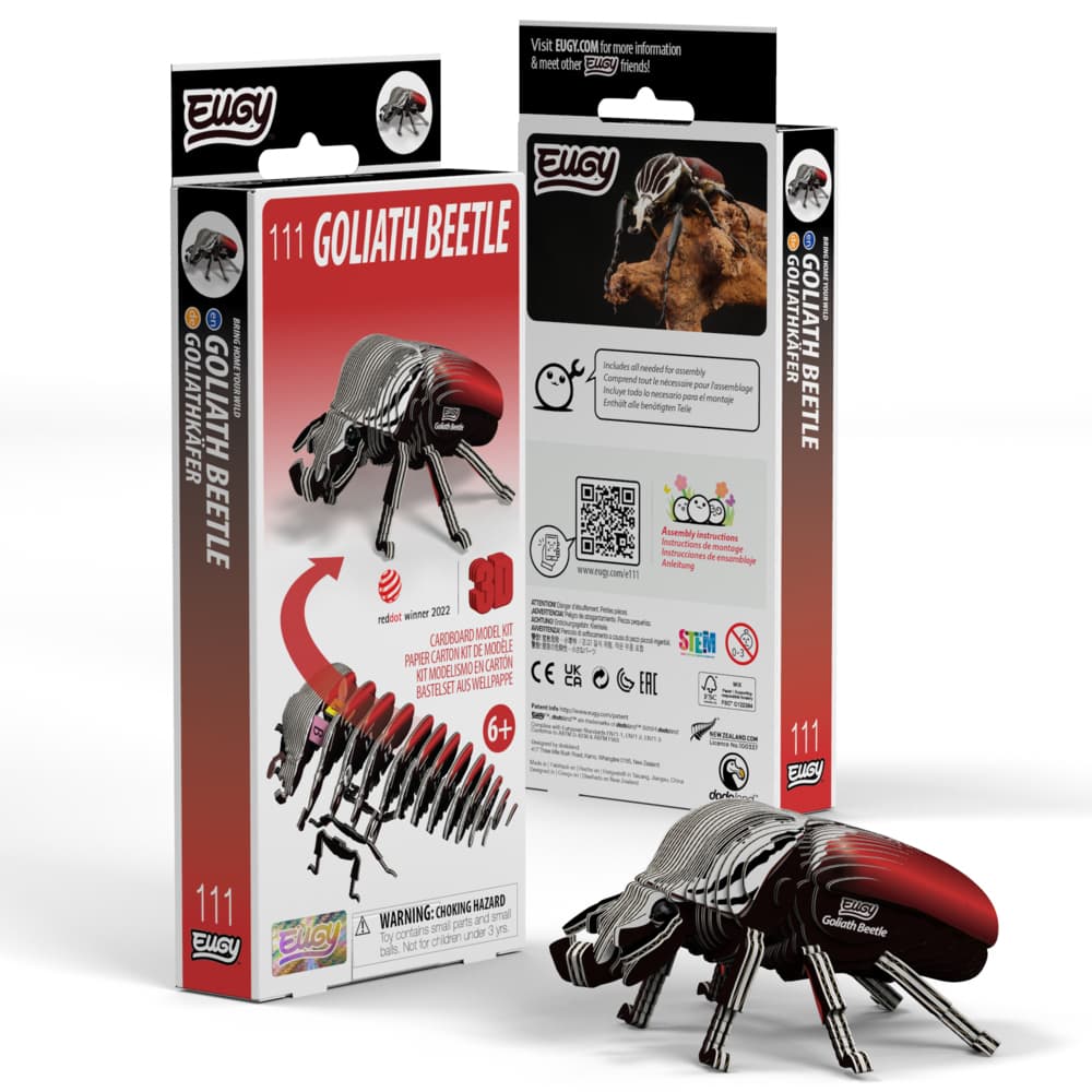 EUGY - 3D Bastelset Goliathkäfer