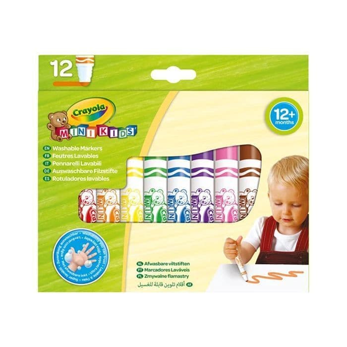 CRAYOLA - 12 Erste Filzstifte