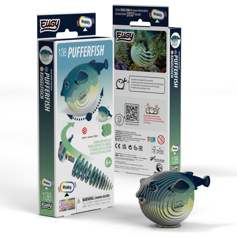 EUGY - 3D Bastelset Kugelfisch