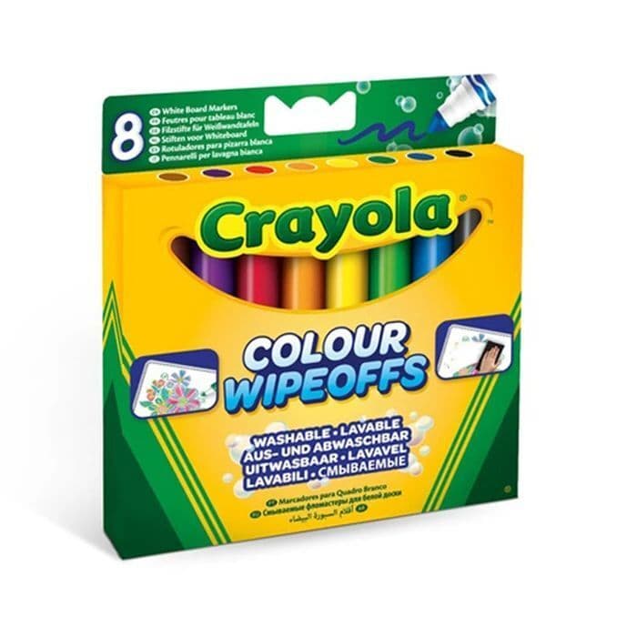 CRAYOLA - 8 Whiteboard Filzstifte