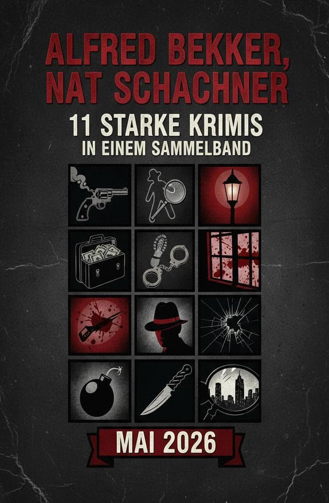 11 Starke Krimis in einem Sammelband Mai 2026