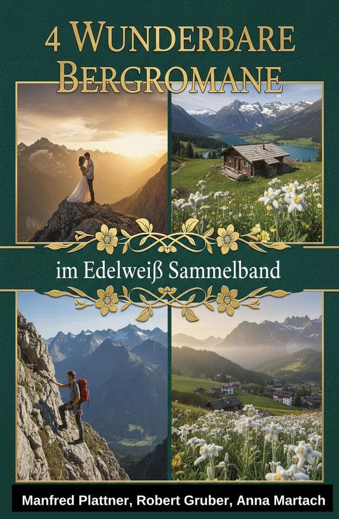 4 Wunderbare Bergromane im Edelweiß Sammelband