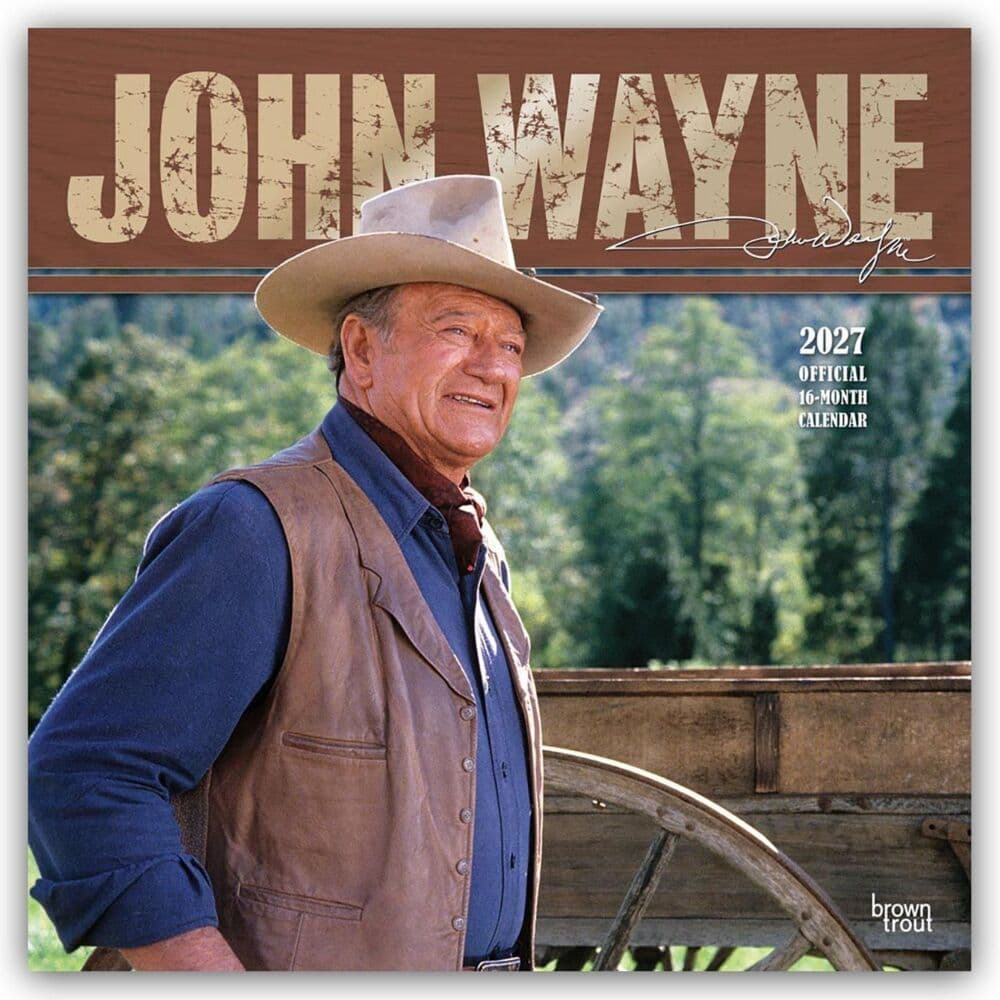 John Wayne 2027 - 16-Monatskalender