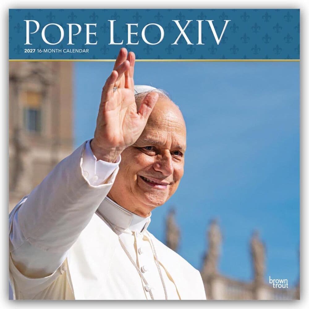 Pope Leo XIV - Papst Leo XIV 2027 - 16-Monatskalender
