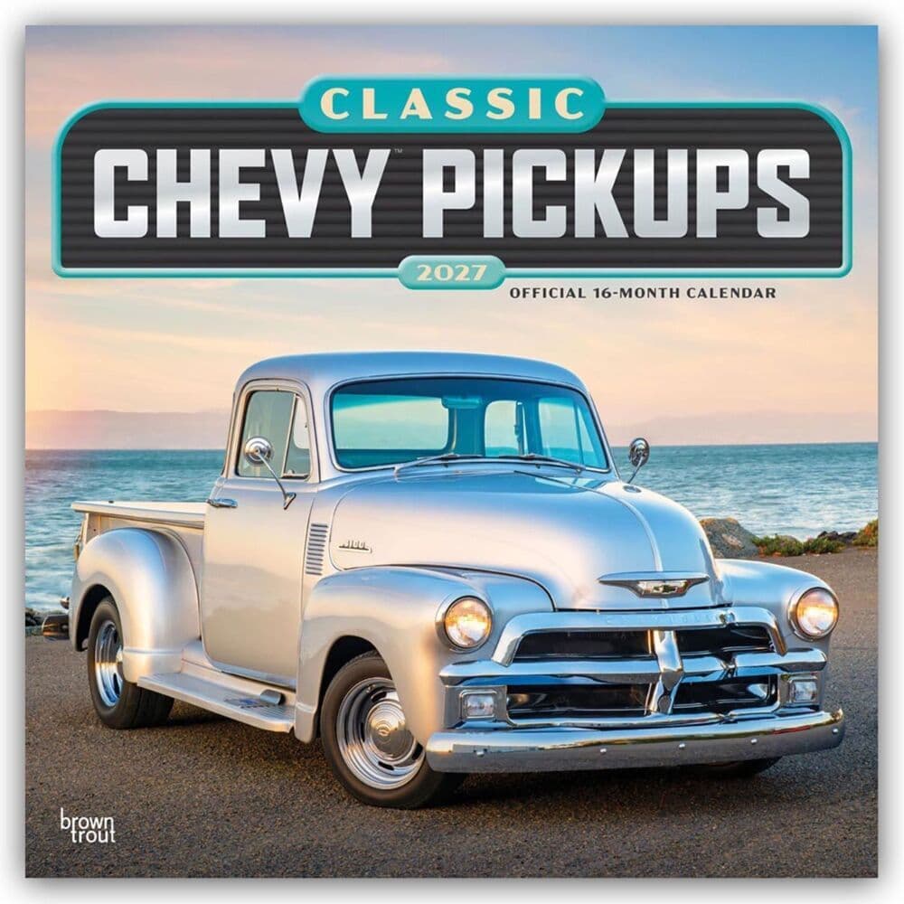Classic Chevy Pickups - Klassischer Chevy Pickup 2027 - 16-Monatskalender