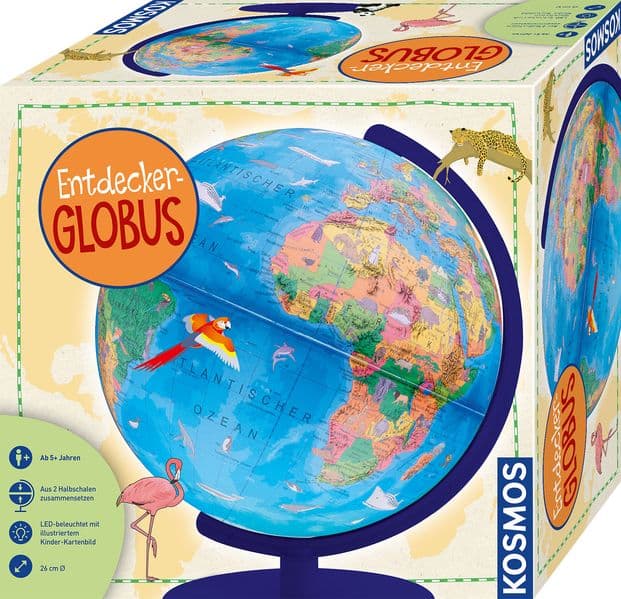 Entdecker-Globus (Selbstmontage)