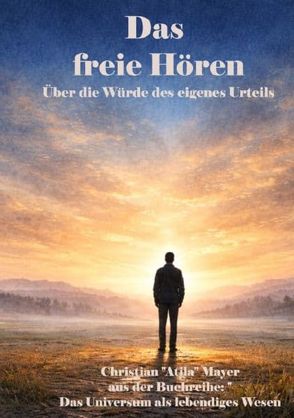 Das Universum als lebendiges Wesen / Das freie Hören: Über die Würde des eigenen Urteils