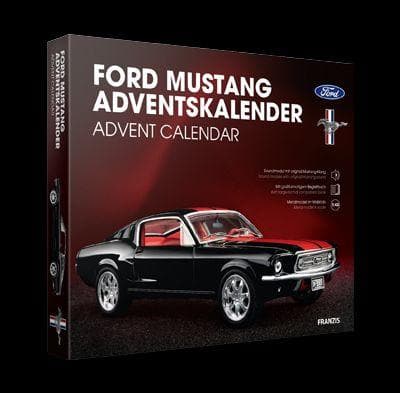 FRANZIS 67965 - Ford Mustang Adventskalender Maßstab 1:43