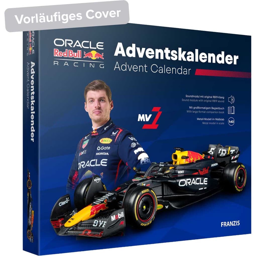 FRANZIS 67265 - Oracle Red Bull Racing Adventskalender 2026