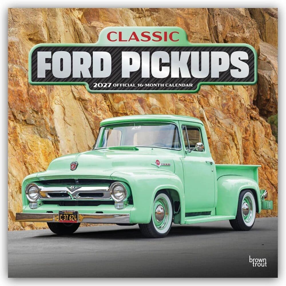 Classic Ford Pickups 2027 - 16-Monatskalender