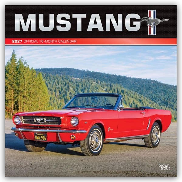 Mustang - Ford Mustang 2027 - 16-Monatskalender