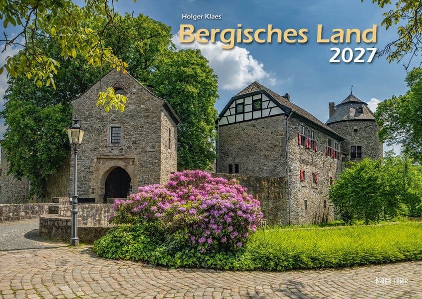 Bergisches Land 2027 Bildkalender A3 quer, spiralgebunden