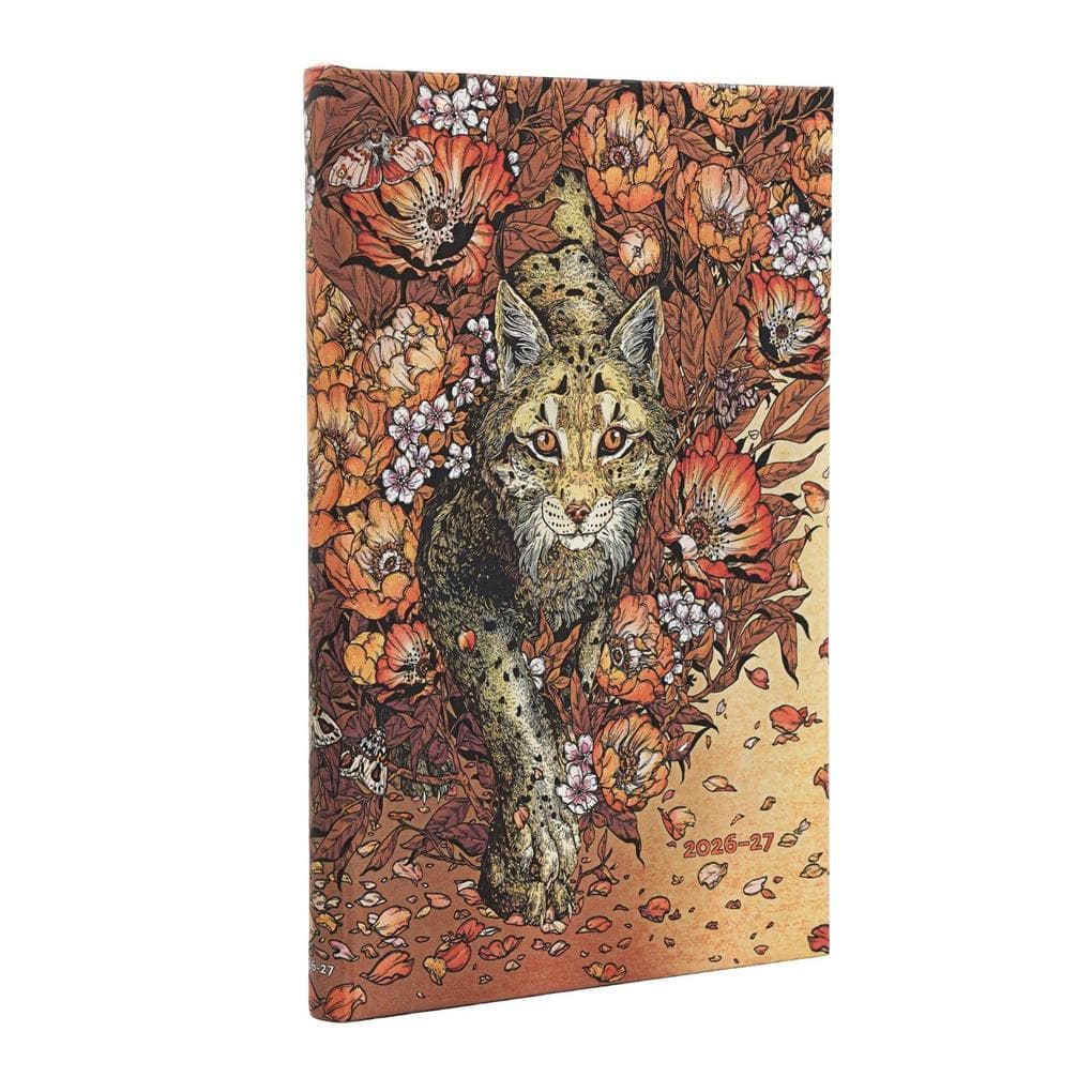 18-Monatskalender 2026-2027 Aufsteigender Luchs Maxi Vertikal