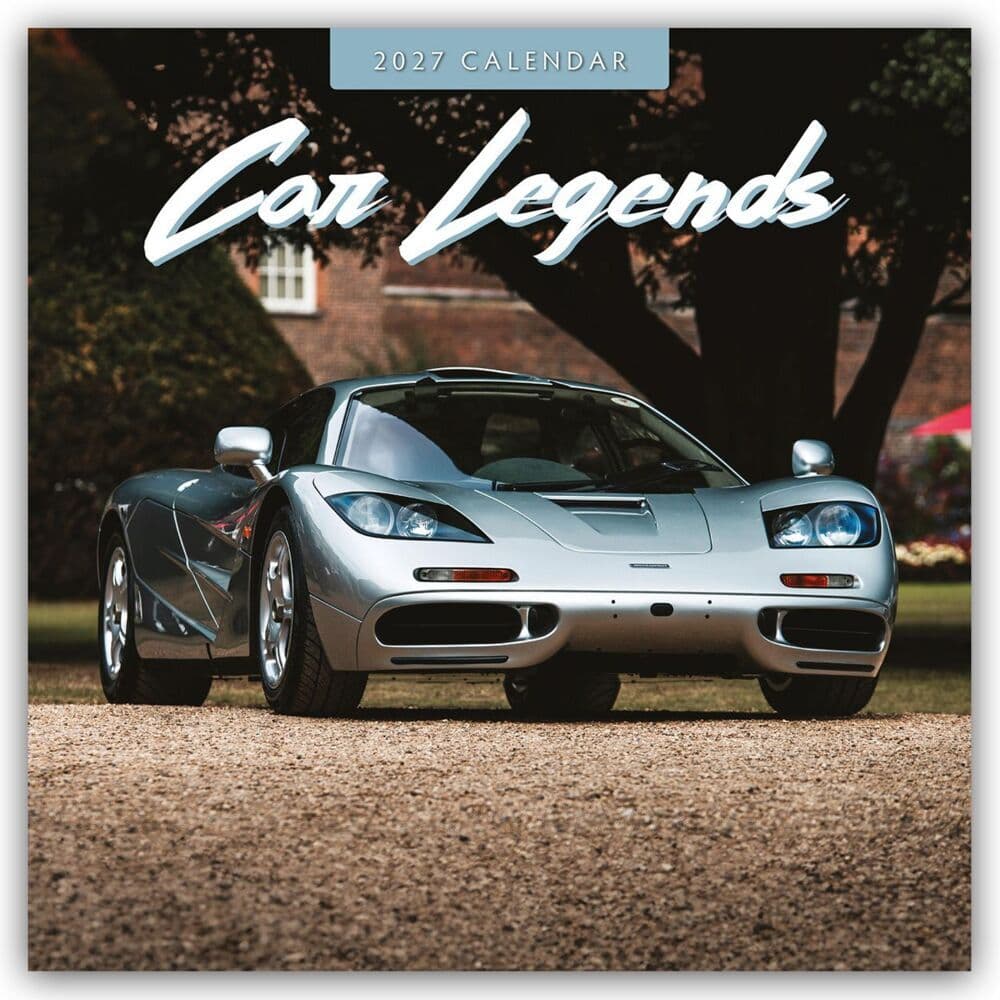 Car Legends - Legendäre Autos 2027 - 16-Monatskalender