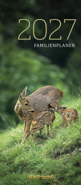 WILD UND HUND Edition : Familienplaner Kalender 2027