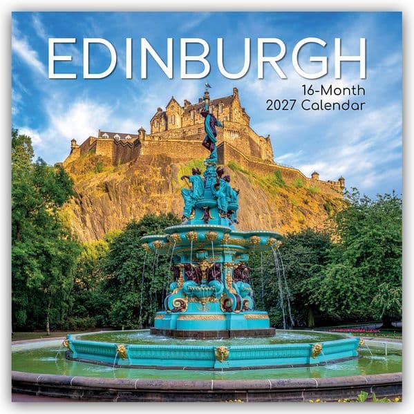 Edinburgh 2027 - 16-Monatskalender