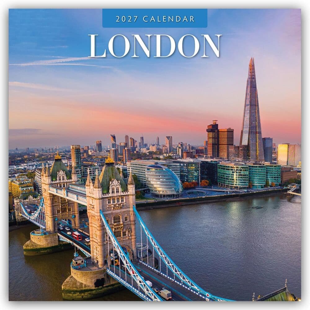 London 2027 - 16-Monatskalender