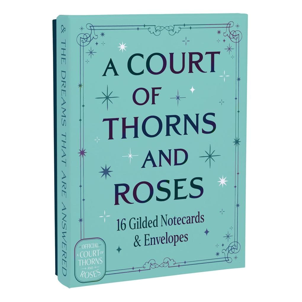 A Court of Thorns and Roses Official Gilded Notecards
