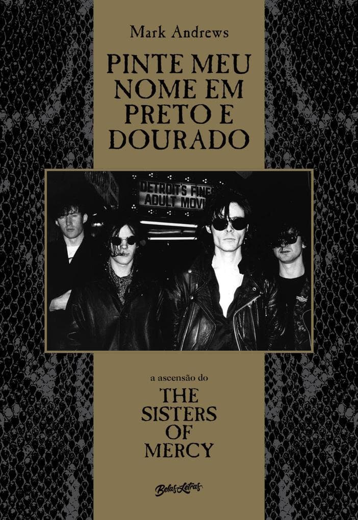 Pinte meu nome em preto e dourado