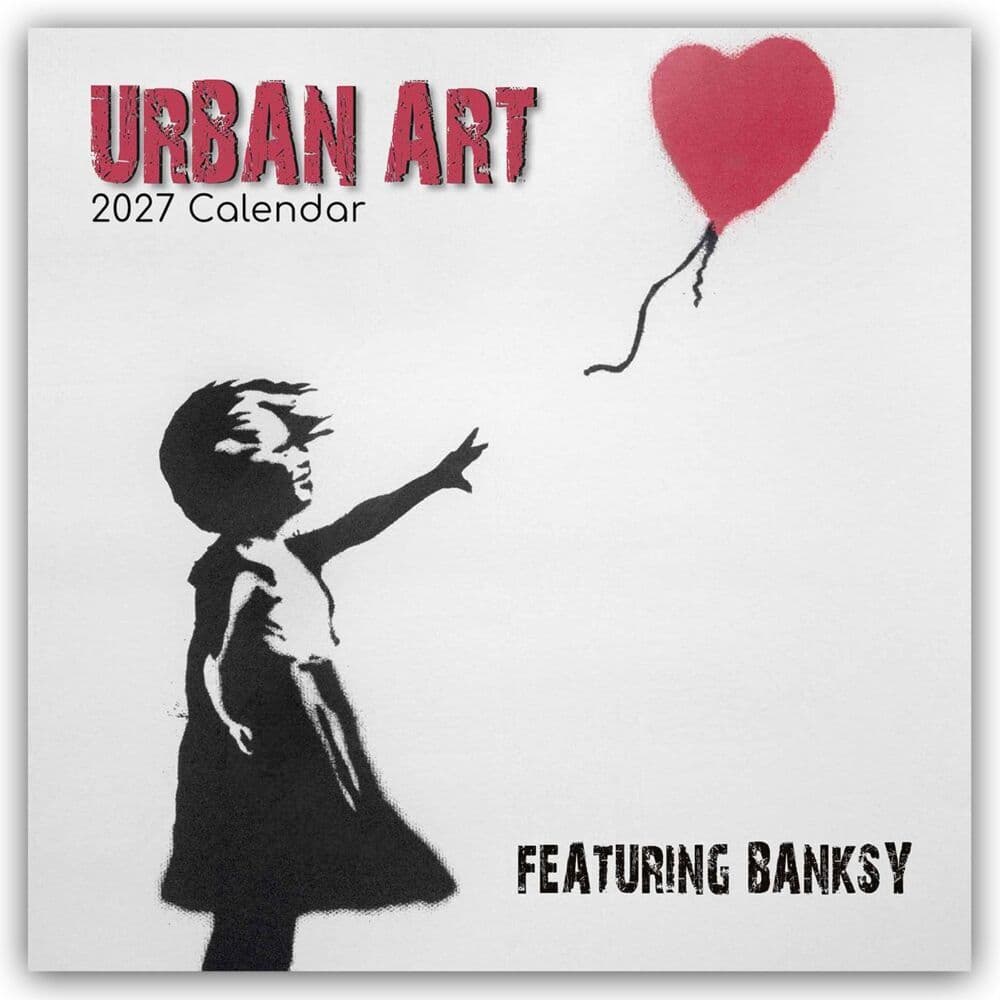 Urban Art - Banksy 2027 - 16-Monatskalender
