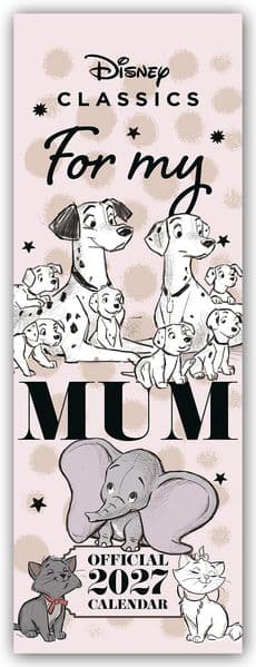 Disney Classic - For my Mum 2027 - Slimline-Kalender
