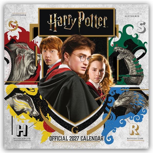 Harry Potter - Offizieller Kalender 2027 - Wandkalender